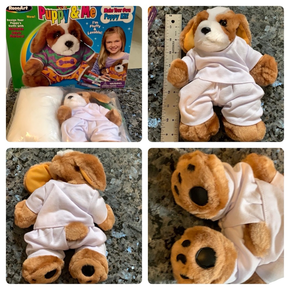 🎁Puppy & Me Craft Kit like Build A Bear Gift Fun Birthday Gift Kids Summer